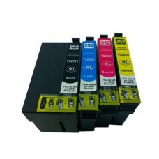 252XL Compatible Inkjet Cartridge Set [Boxed Set of 4]